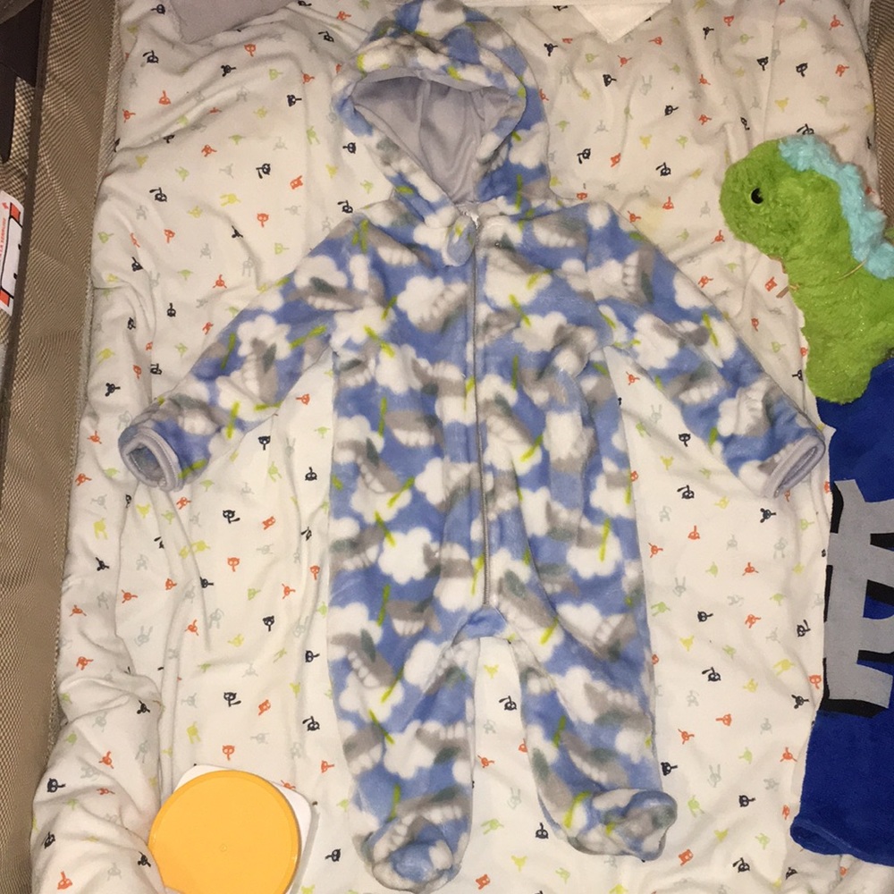 Really fuzzy onesie
